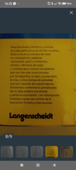 Diccionario español francés español