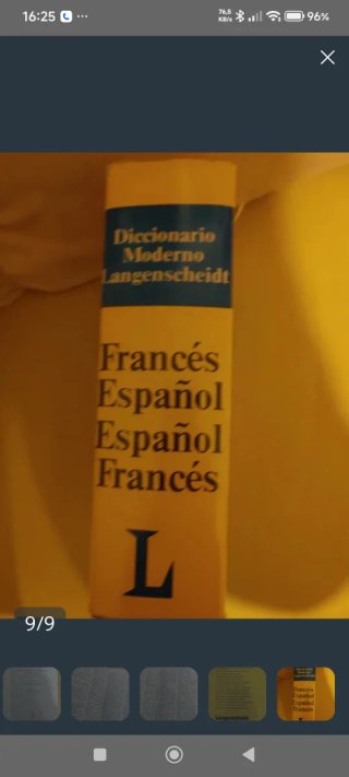 Diccionario español francés español