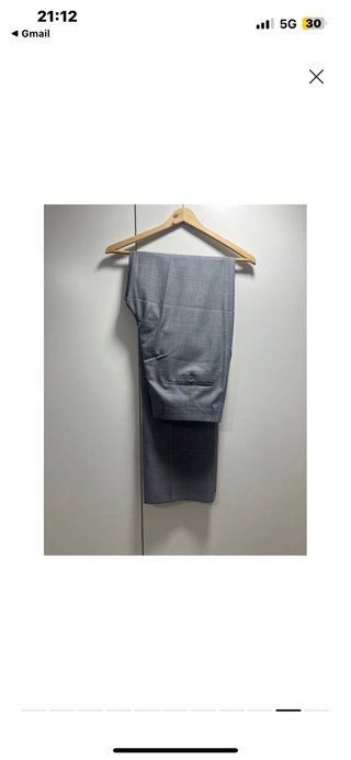 Traje Versace Gris Hombre