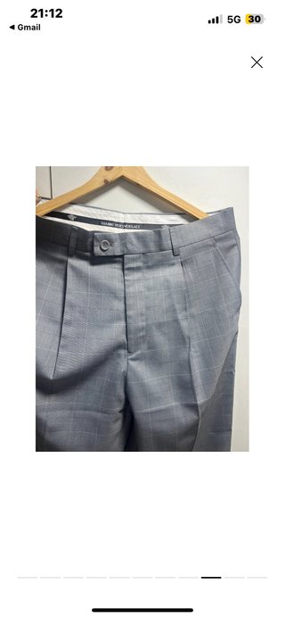 Traje Versace Gris Hombre