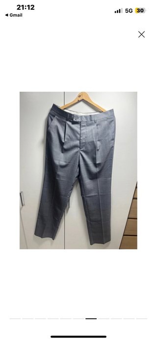 Traje Versace Gris Hombre