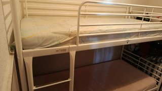 Cama Litera Metálica Blanca