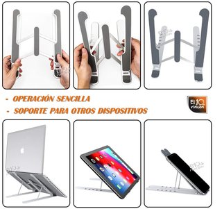 Soporte Elevador Plegable Portátil