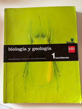 Biología y geología 1bachillerato Savia