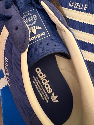 Adidas Gazelle Azul y Blanco