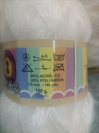 Lote 20 ovillos lana 100gr