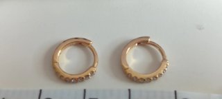 Pendientes Pandora Oro Circonitas