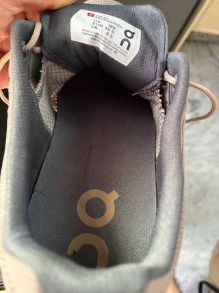 Zapatillas On beige/gris