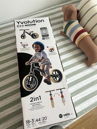 Yvolution Velo Air Junior 2 en 1 – como nueva