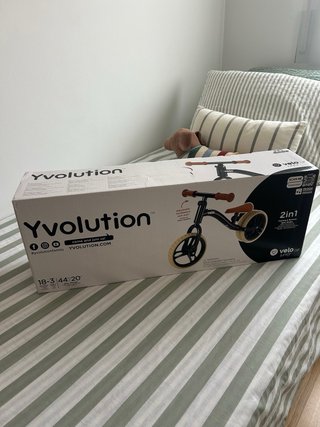 Yvolution Velo Air Junior 2 en 1 – como nueva