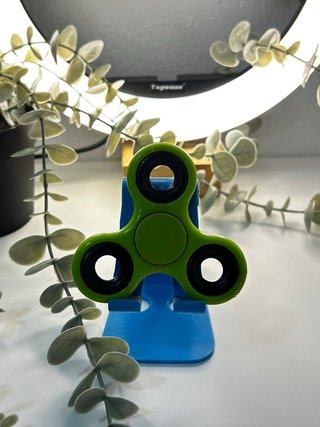 Fidget Spinner Verde - Giro Suave y Rápido