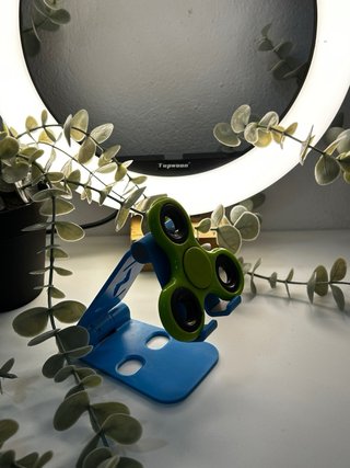 Fidget Spinner Verde - Giro Suave y Rápido