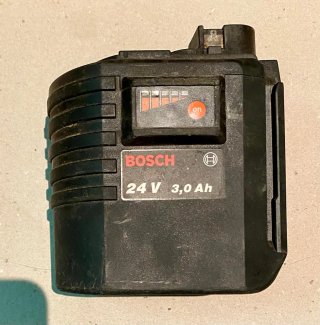 Taladro percutor Bosch GBH 24 VRE 24V