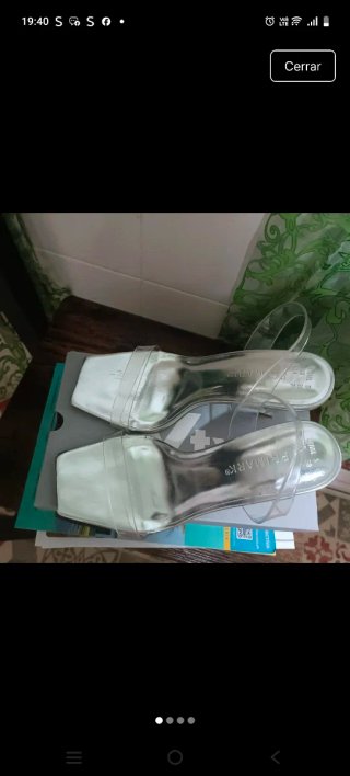 Zapatos plateados Primark talla 38