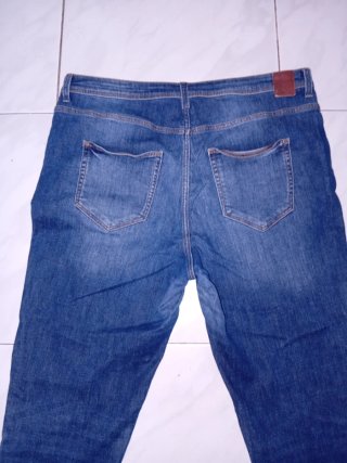 Pantalón pitillo C&A 46 azul