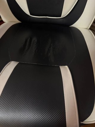 Silla Gaming GASETBL Negra y Blanca