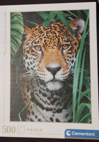 Puzzle Clementoni Leopardo 500 Piezas