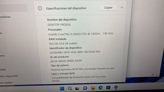 Lenovo T490 Táctil