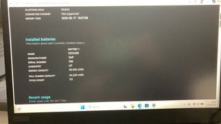 Lenovo T490 Táctil