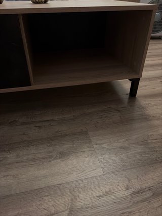 Tavolo ausiliario per sala da pranzo in legno e marmo