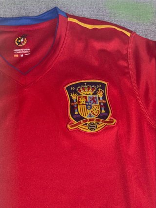 Camiseta España Talla M Roja Sin estrella