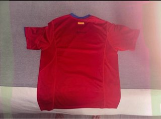 Camiseta España Talla M Roja Sin estrella