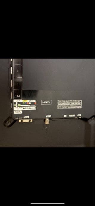 Samsung 55” 4K U7000F TV con mando