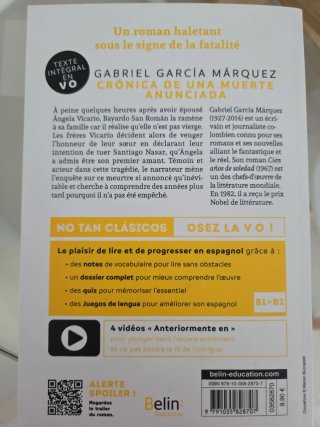 Crónica de una muerte anunciada