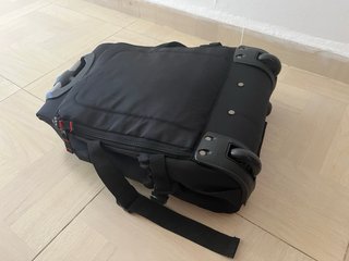 Mochila trolley con ruedas y asa telescópica
