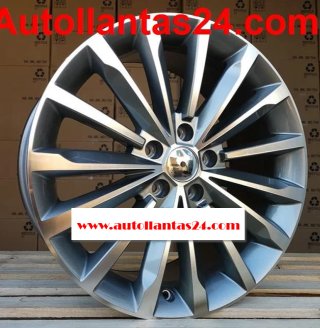 765 Juego 4 llantas skoda seat r640037