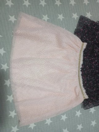 Lote 3 Faldas Niña Talla 6-8