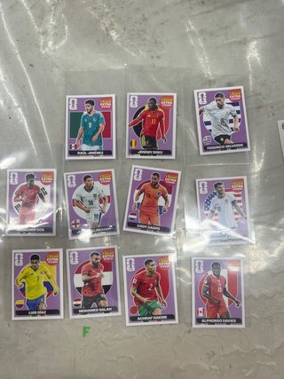 Set 11 Panini Extra Stickers Mundial 2026