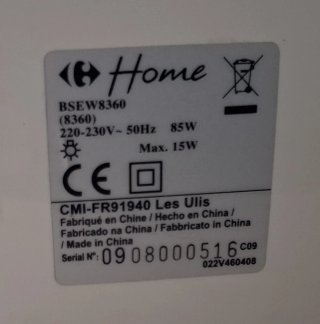 Máquina de coser eléctrica con ZIG ZAG