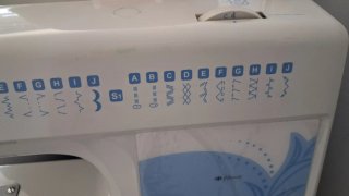Máquina de coser eléctrica con ZIG ZAG