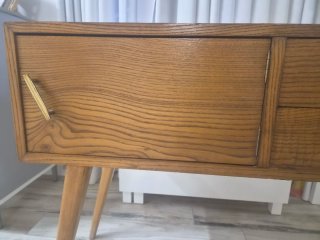 Mueble Auxiliar Vintage, tipo consola, Madera