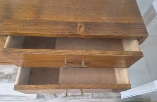 Mueble Auxiliar Vintage, tipo consola, Madera
