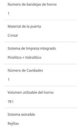 Horno Haier h6 id2p5b3ytb