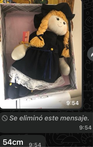 Muñecas de trapo hechas  a mano ,
