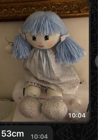 Muñecas de trapo hechas  a mano ,