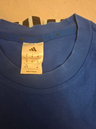 Camisetas Adidas Negra y azules