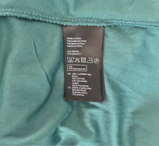 Abito corto pizzo verde H&M cottone