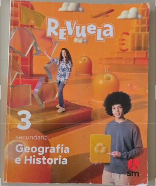 Libro Geografía e Historia 3 ESO SM Revuela