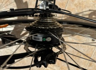 Bicicleta Eléctrica Negra