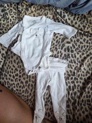 Conjunto bebé algodón 2 piezas