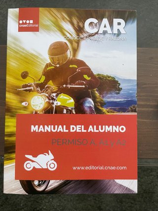 Manual CAR, permisos A1, A2 y A.