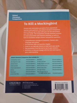 Oxford Literature Companions: To Kill a Mocking...