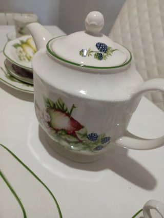 Vajilla Churchill Porcelana Inglesa Frutas
