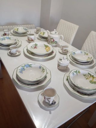 Vajilla Churchill Porcelana Inglesa Frutas