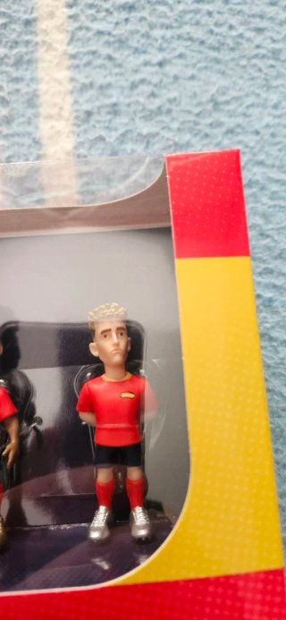 Pack 5 Figuras Fútbol España Minix