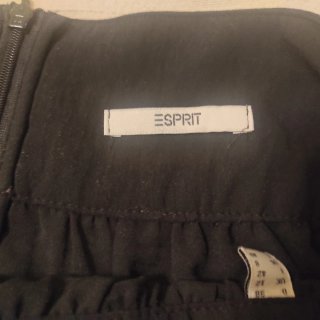 Falda Esprit negra fluida talla 40